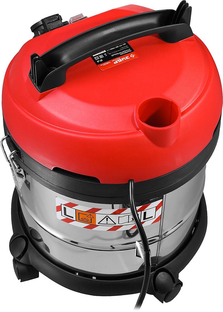 ЗУБР   М3, 20 л, 1400 Вт, строительный пылесос (ПУ-20-1400 М3) ПУ-20-1400 М3