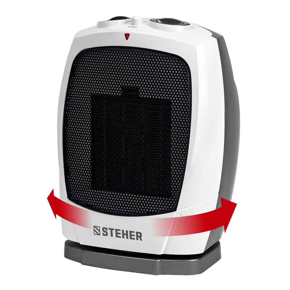 STEHER  2 кВт, тепловентилятор, металло-керамический нагревательный элемент, автоповорот (SVK-2000T) SVK-2000T