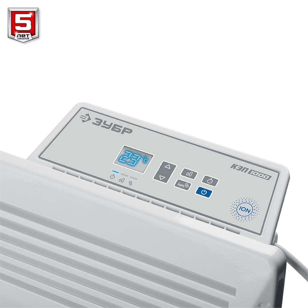 ЗУБР  ПРО серия 1 кВт, электрический конвектор, Профессионал (КЭП-1000) КЭП-1000