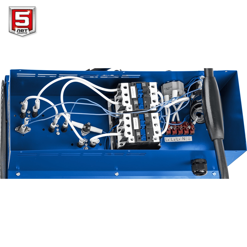 ЗУБР  15 кВт, электрическая тепловая пушка, Профессионал (ТП-П15) ТП-П15