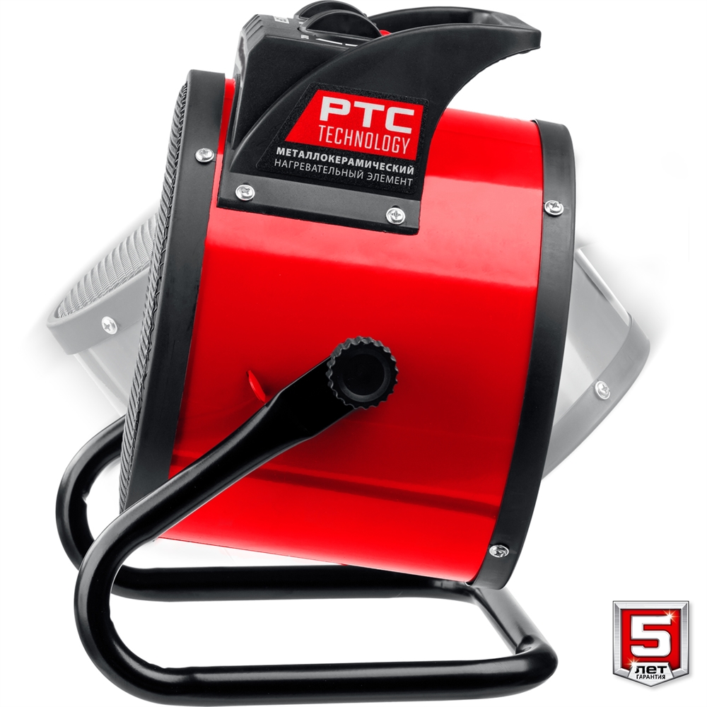 ЗУБР  3 кВт, электрическая тепловая пушка (ТПК-3Р) ТПК-3Р