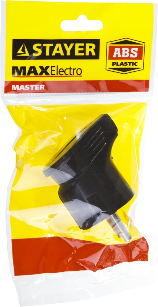 STAYER  MAXElectro, черная, 16 А/220 В, 1300 Вт, угловая вилка (55161-B) 55161-B