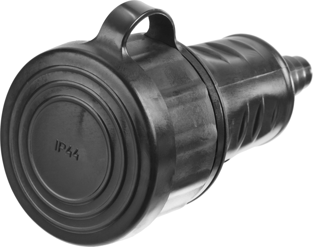 СИБИН  16А/220 В, IP44, розетка с крышкой (55186-B) 55186-B