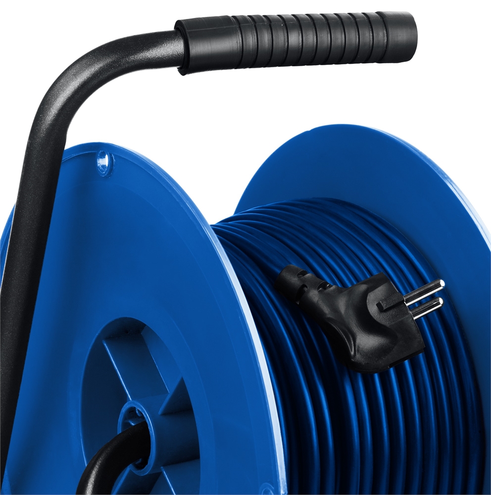 ЗУБР  ПВС 315, ПВС, 3 x 1.5 мм2, 50 м, 3500 Вт, IP44, силовой удлинитель на катушке, Профессионал (55081-50) 55081-50_z01