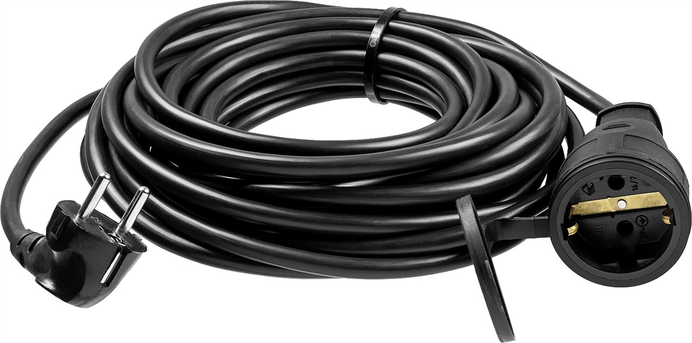 ЗУБР  ПВС-315-Ш, ПВС, 3 х 1.5 мм2, 10 м, IP44, 3500 Вт, силовой удлинитель-шнур, Профессионал (55020-10) 55020-10
