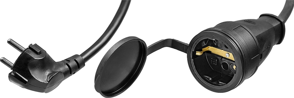 ЗУБР  ПВС-315-Ш, ПВС, 3 х 1.5 мм2, 30 м, IP44, 3500 Вт, силовой удлинитель-шнур, Профессионал (55020-30) 55020-30