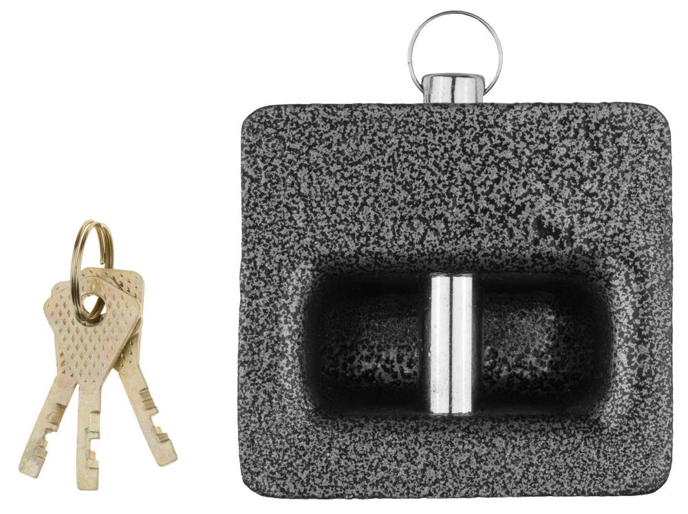 ЗУБР  85 х 80 мм, повышенной защищенности, дисковый механизм секрета, навесной замок (3720-10) 3720-10_z01