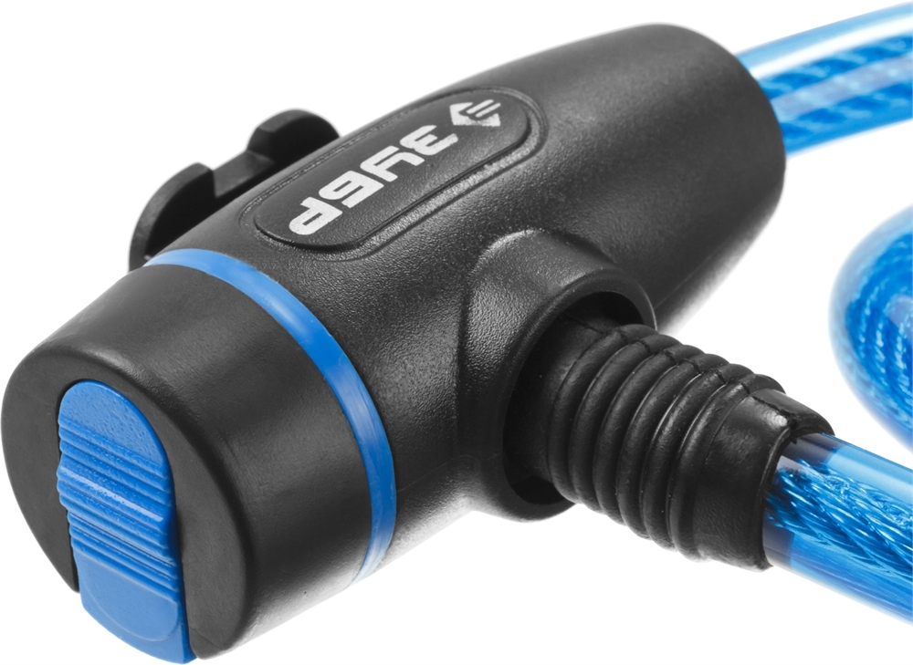 ЗУБР  1200 мм, d 10 мм, 3 ключа, тросовый замок, Профессионал (37261-120) 37261-120