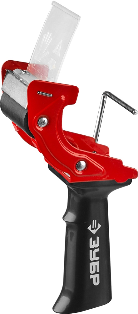 ЗУБР  50 мм, пластмассовая рукоятка, диспенсер для клеящих лент (1201) 1201_z02