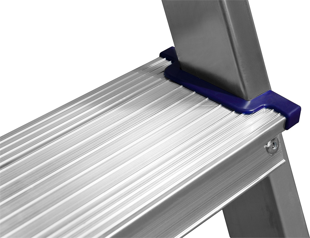 СИБИН  2 ступени, алюминиевая, двухсторонняя стремянка (38825-02) 38825-02