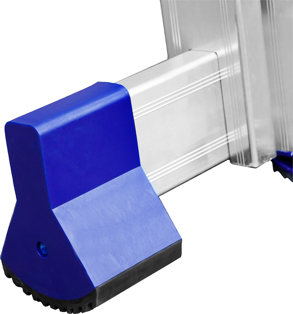 СИБИН  7 ступеней, со стабилизатором, алюминиевая, трехсекционная лестница (38833-07) 38833-07