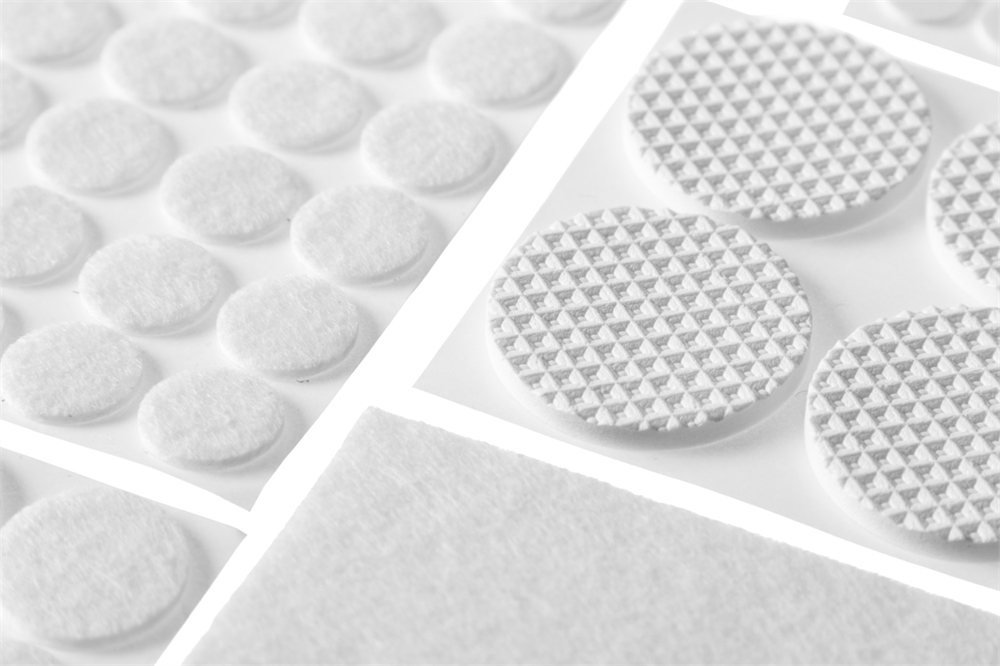 STAYER  белые, самоклеящиеся, 125 шт, набор мебельных накладок (40917-H125) 40917-H125