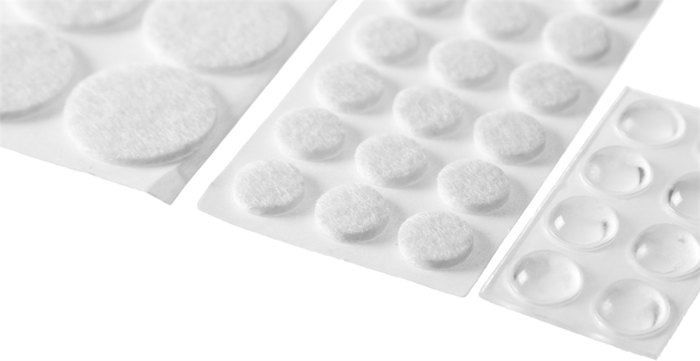 STAYER  белые, самоклеящиеся, 98 шт, набор мебельных накладок (40917-H98) 40917-H98