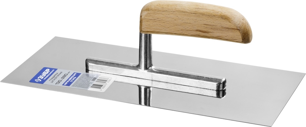 ЗУБР  130 х 280 мм, буковая ручка, штукатурная гладилка, Профессионал (0806) 0806_z01