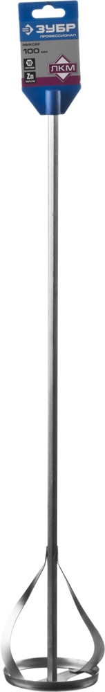 ЗУБР  100 х 600 мм, шестигранный хвостовик, миксер для красок, Профессионал (0602-10-60) 0602-10-60_z02