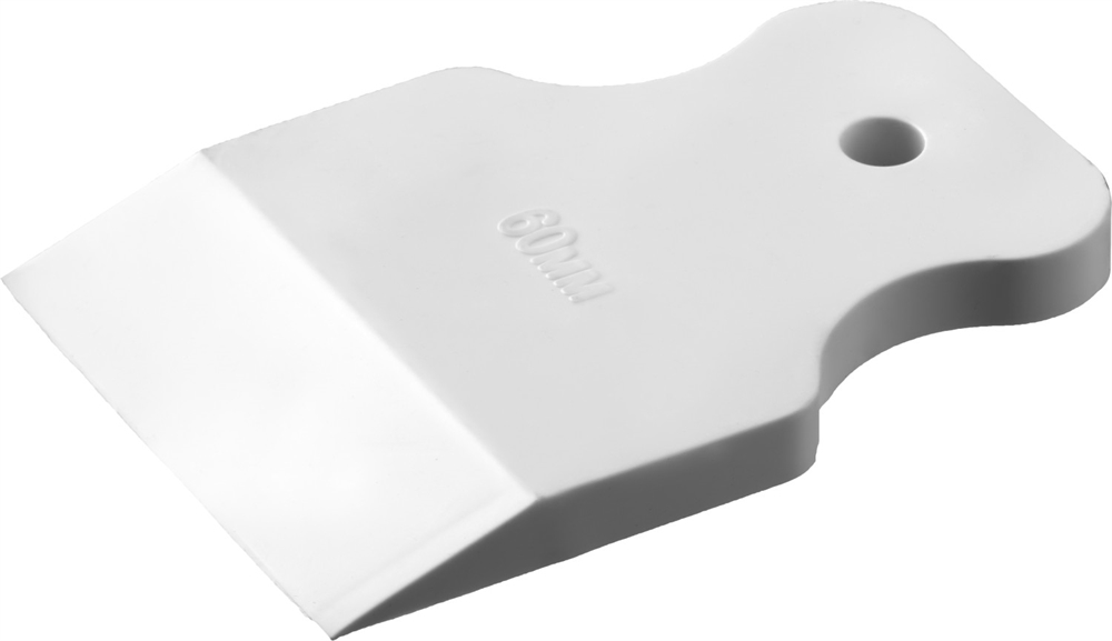 STAYER  MAXFlat, 60 мм, для затирки швов эластичный, белый, резиновый шпатель (1027-60) 1027-60