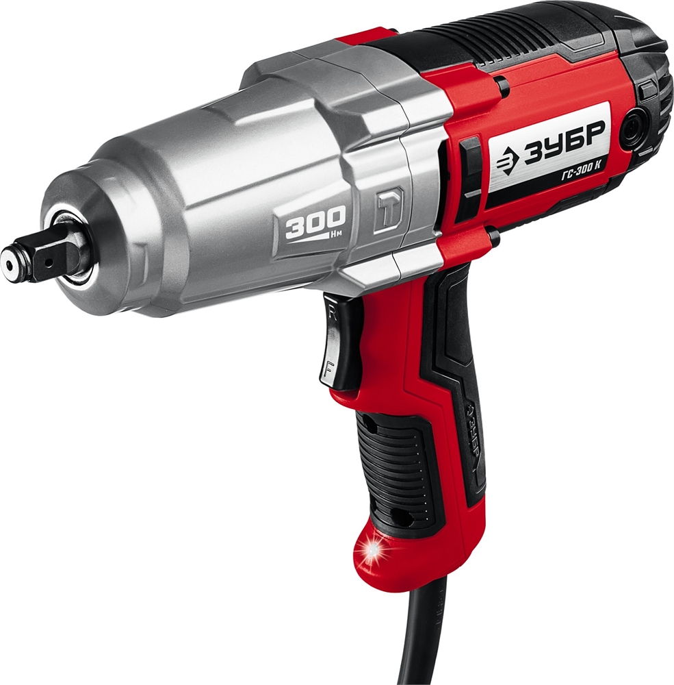 ЗУБР  300 Н·м, 350 Вт, кейс, ударный гайковерт (ГС-300 К) ГС-300 К