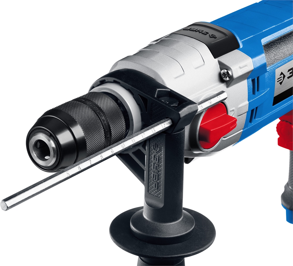 ЗУБР  900 Вт, 13 мм, безударная дрель, 2-скоростная, мет. корпус, Профессионал (Д-П900-2) Д-П900-2