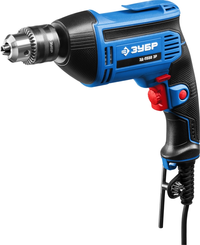 ЗУБР  550 Вт, 13 мм, безударная дрель, Профессионал (ЗД-П550 ЭР) ЗД-П550 ЭР