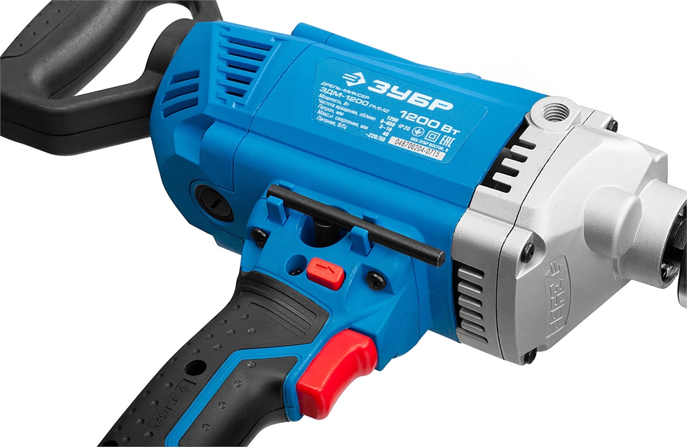 ЗУБР  1200 Вт, 16 мм, дрель-миксер, Профессионал (ЗДМ-1200 РММ2) ЗДМ-1200 РММ2