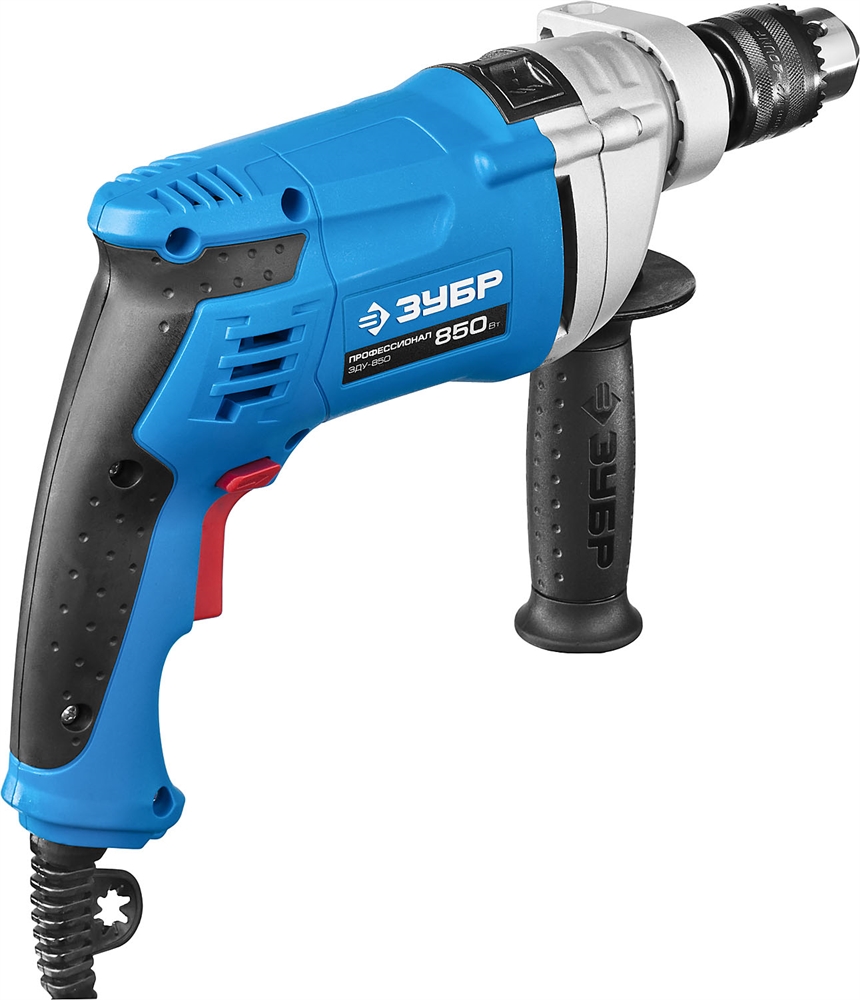 ЗУБР  850 Вт, 13 мм, ударная дрель, мет. корпус, Профессионал (ЗДУ-850 ЭРММ2) ЗДУ-850 ЭРММ2