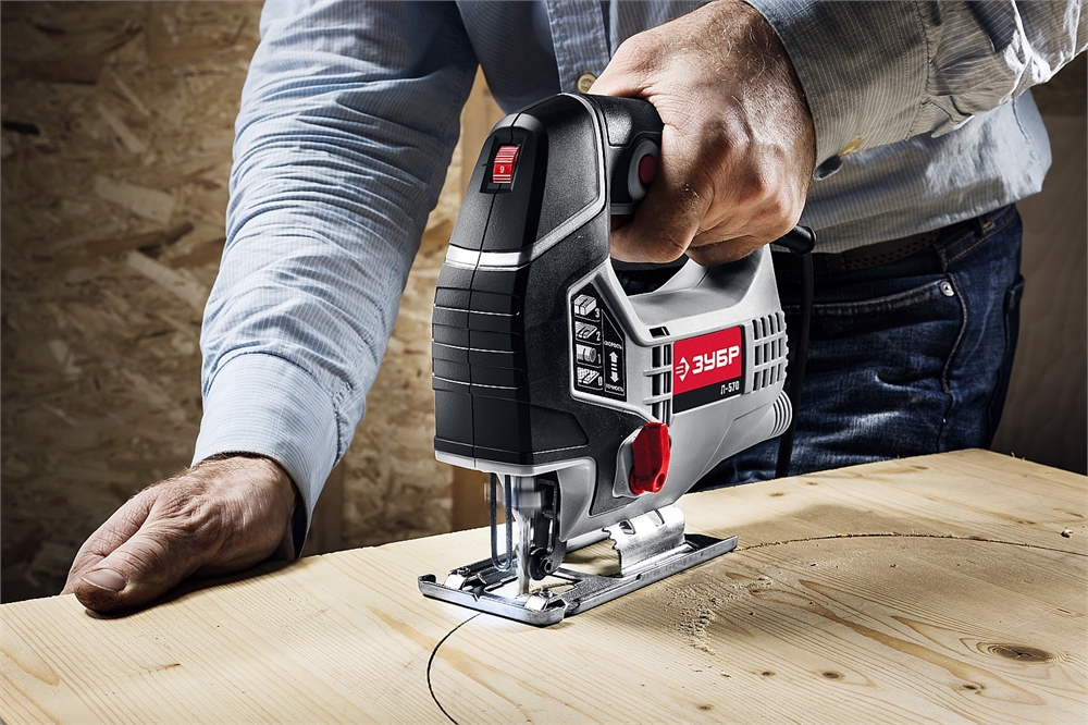 ЗУБР  570 Вт, 65 мм, электрический лобзик (Л-570) Л-570