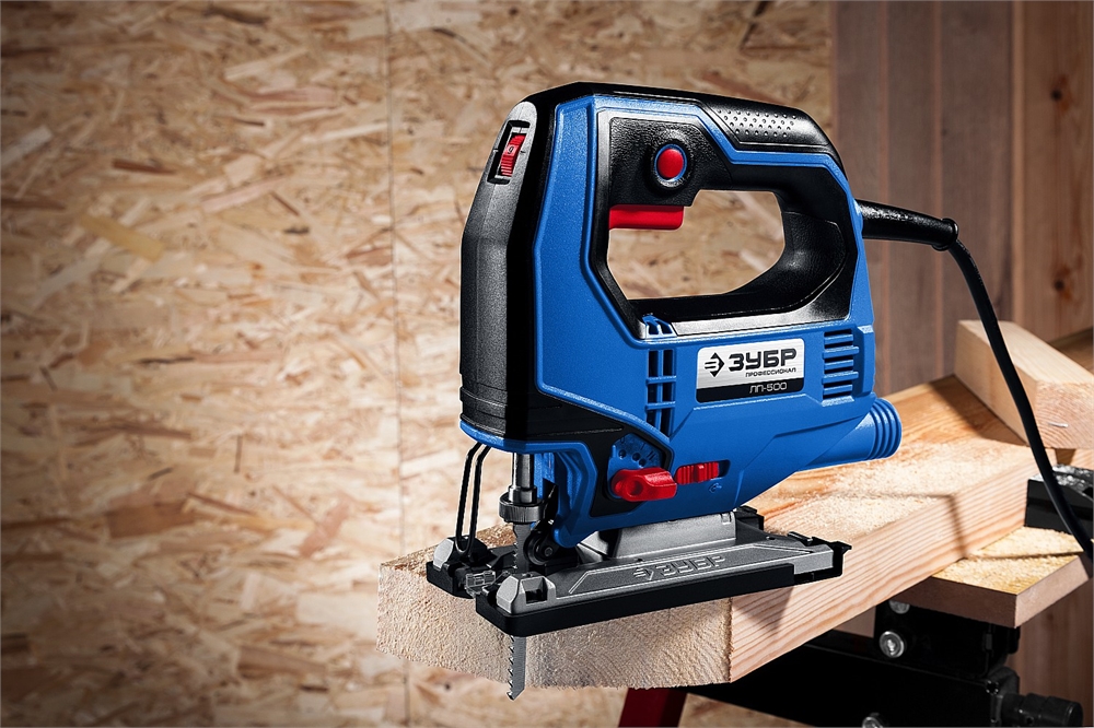 ЗУБР  500 Вт, 65 мм, электрический лобзик, Профессионал (ЛП-500) ЛП-500