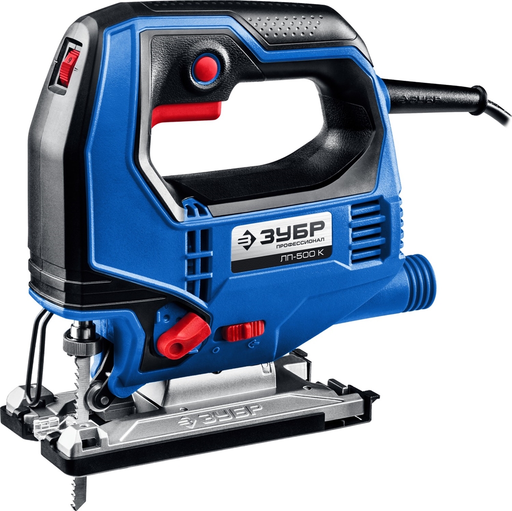 ЗУБР  500 Вт, 65 мм, электрический лобзик, кейс, Профессионал (ЛП-500 К) ЛП-500 К
