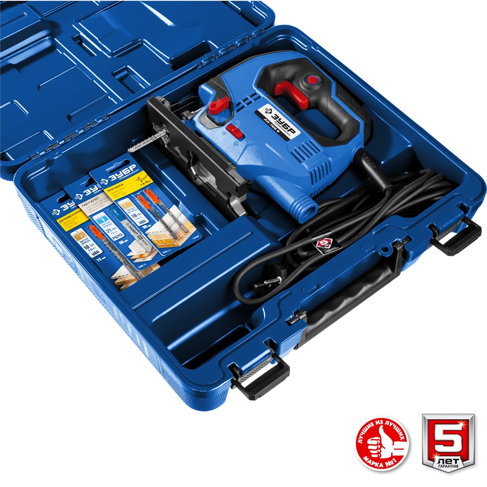 ЗУБР  700 Вт, 90 мм, электрический лобзик, кейс, Профессионал (ЛП-700 К) ЛП-700 К