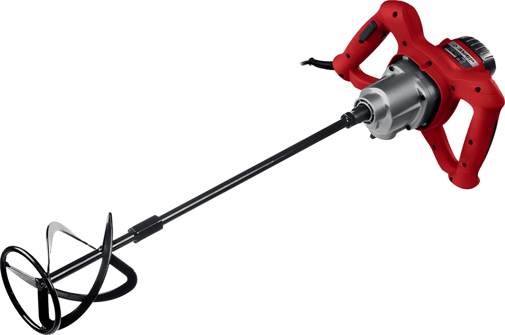 ЗУБР  1050 Вт, М14, строительный миксер, 2 скорости (МР-1050-1) МР-1050-1