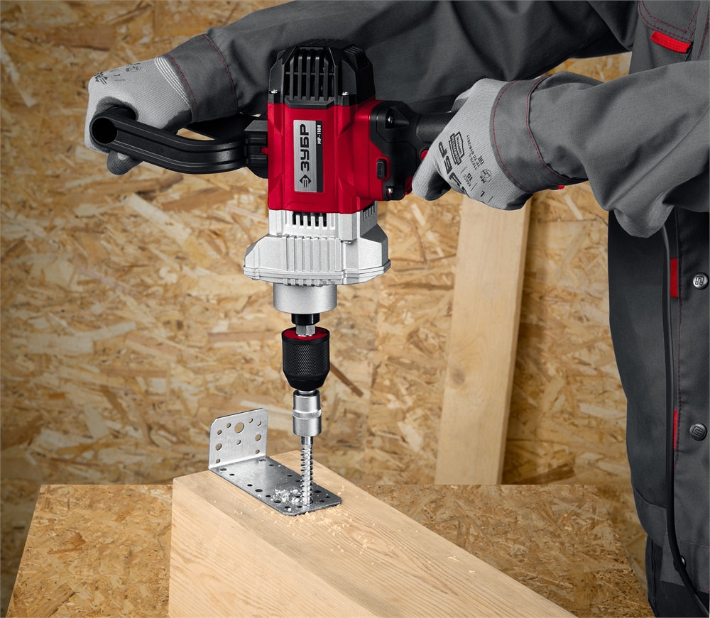 ЗУБР  1100 Вт, М14, дрель-миксер (МР-1100) МР-1100