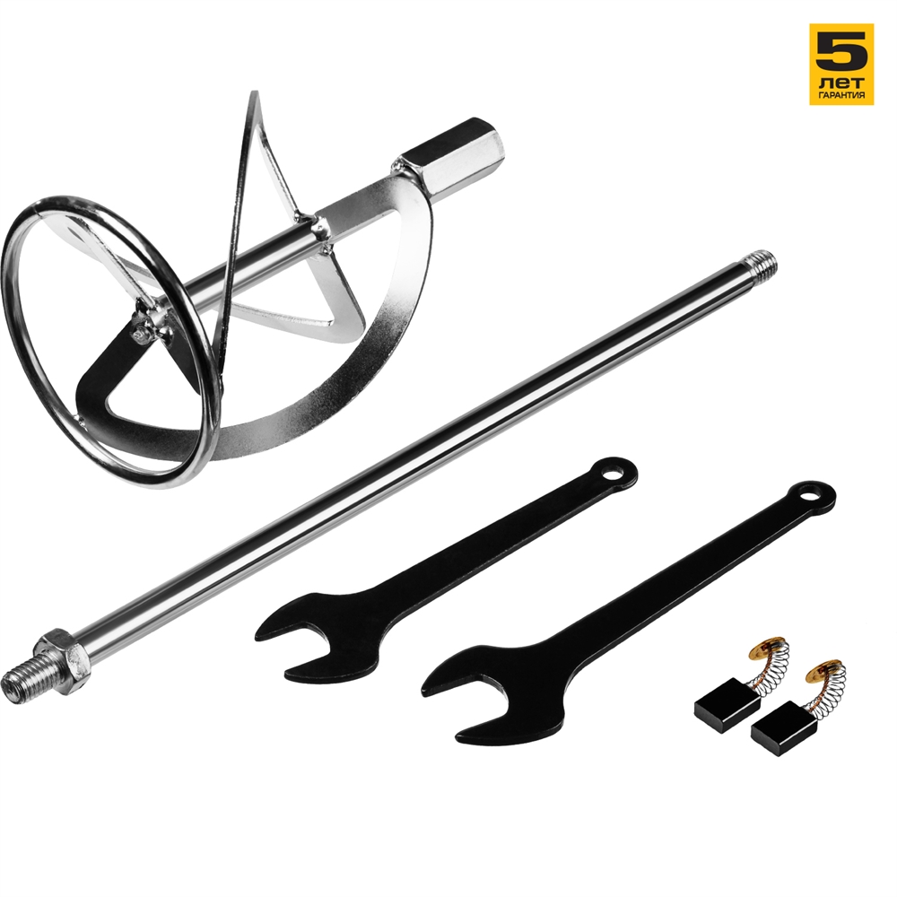 ЗУБР  1400 Вт, М14, строительный миксер, 2 скорости (МР-1400-2) МР-1400-2