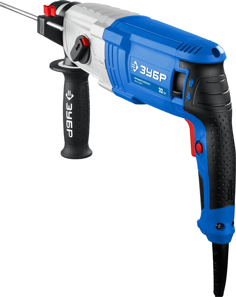 ЗУБР  32 мм, 1100 Вт, перфоратор SDS Plus, Профессионал (ЗП-32-1100 К) ЗП-32-1100 К