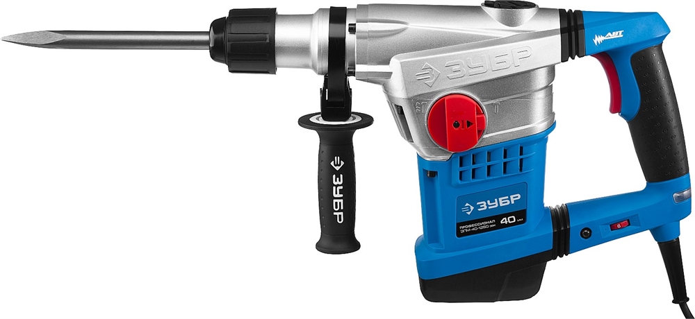 ЗУБР  40 мм, 1250 Вт, АВТ, перфоратор SDS-Max, Профессионал (ЗПМ-40-1250 ЭВК) ЗПМ-40-1250 ЭВК