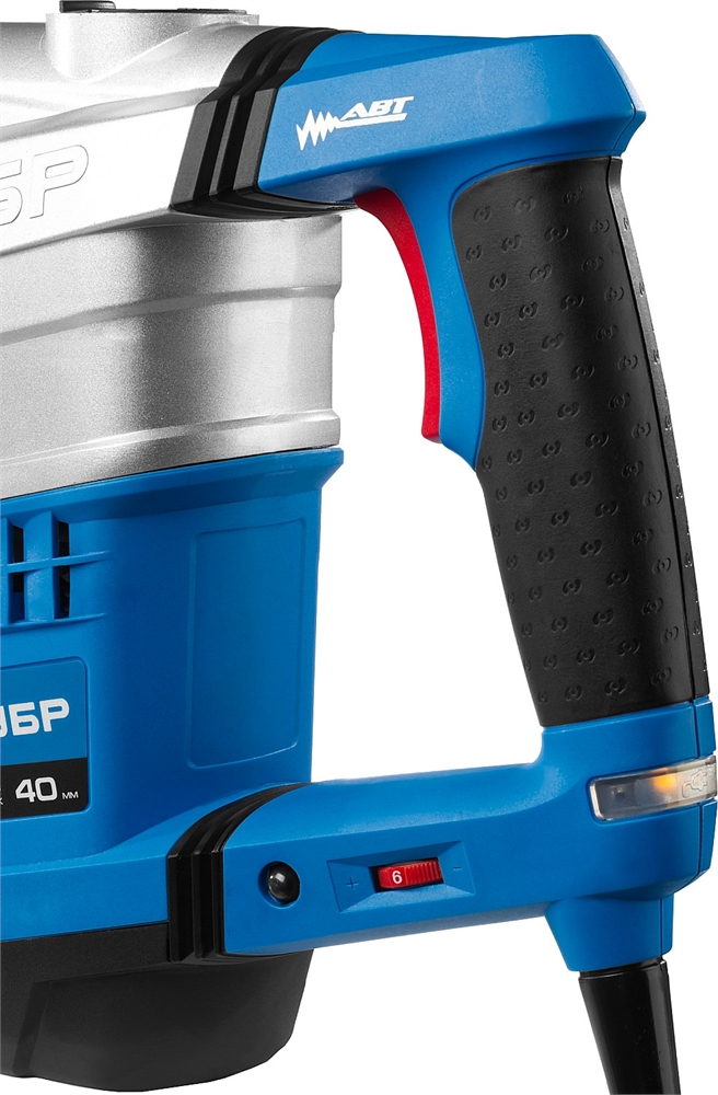 ЗУБР  40 мм, 1250 Вт, АВТ, перфоратор SDS-Max, Профессионал (ЗПМ-40-1250 ЭВК) ЗПМ-40-1250 ЭВК