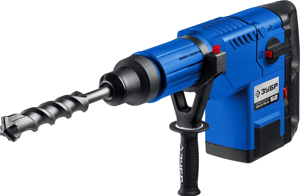 ЗУБР  52 мм, 1500 Вт, перфоратор SDS-Max, Профессионал (ЗПМ-52-1500 ЭК) ЗПМ-52-1500 ЭК
