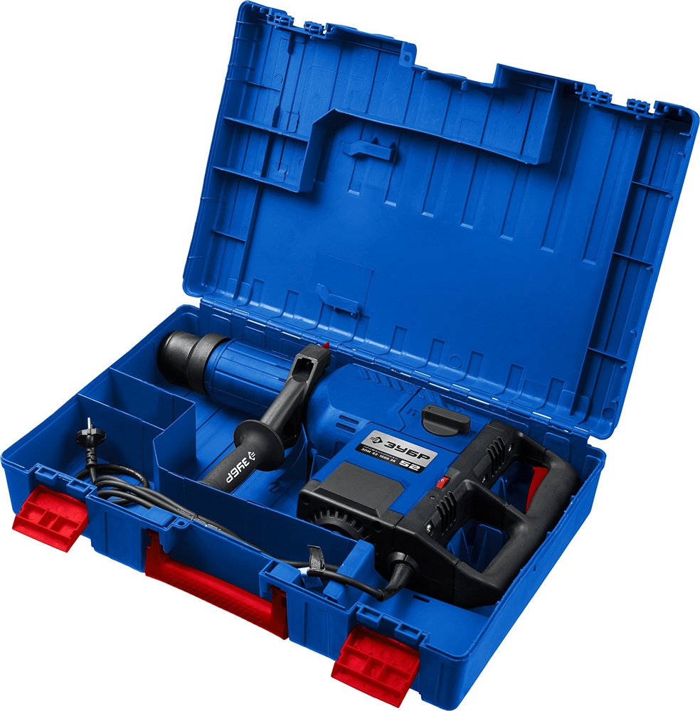 ЗУБР  52 мм, 1500 Вт, перфоратор SDS-Max, Профессионал (ЗПМ-52-1500 ЭК) ЗПМ-52-1500 ЭК