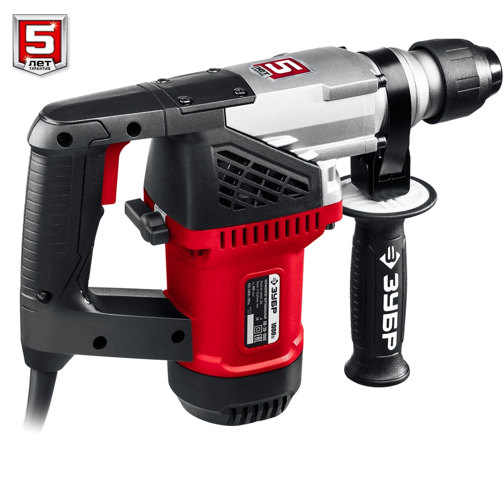 ЗУБР  28 мм, 1000 Вт, перфоратор SDS Plus (ПВ-28-1000) ПВ-28-1000