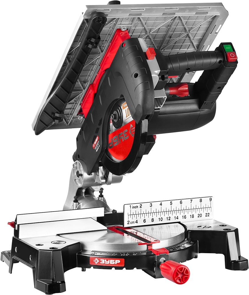 Комбинированная торцовочная пила ЗУБР d 250 ЗПТК-255-1800 ЗПТК-255-1800