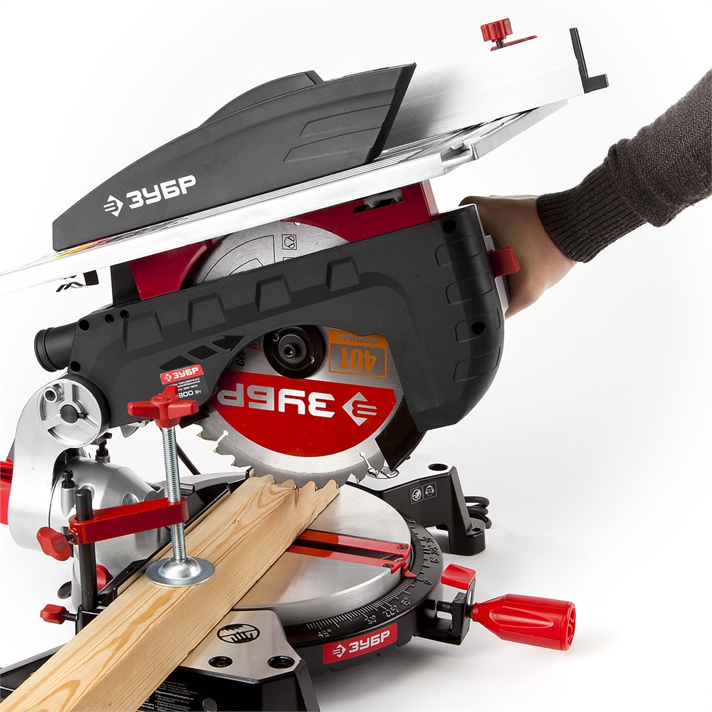 Комбинированная торцовочная пила ЗУБР d 250 ЗПТК-255-1800 ЗПТК-255-1800