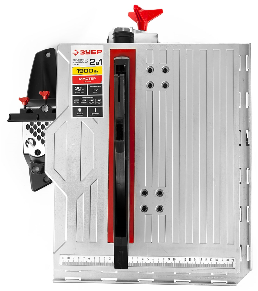 Комбинированная торцовочная пила ЗУБР d 305 ЗПТК-305-1900 ЗПТК-305-1900