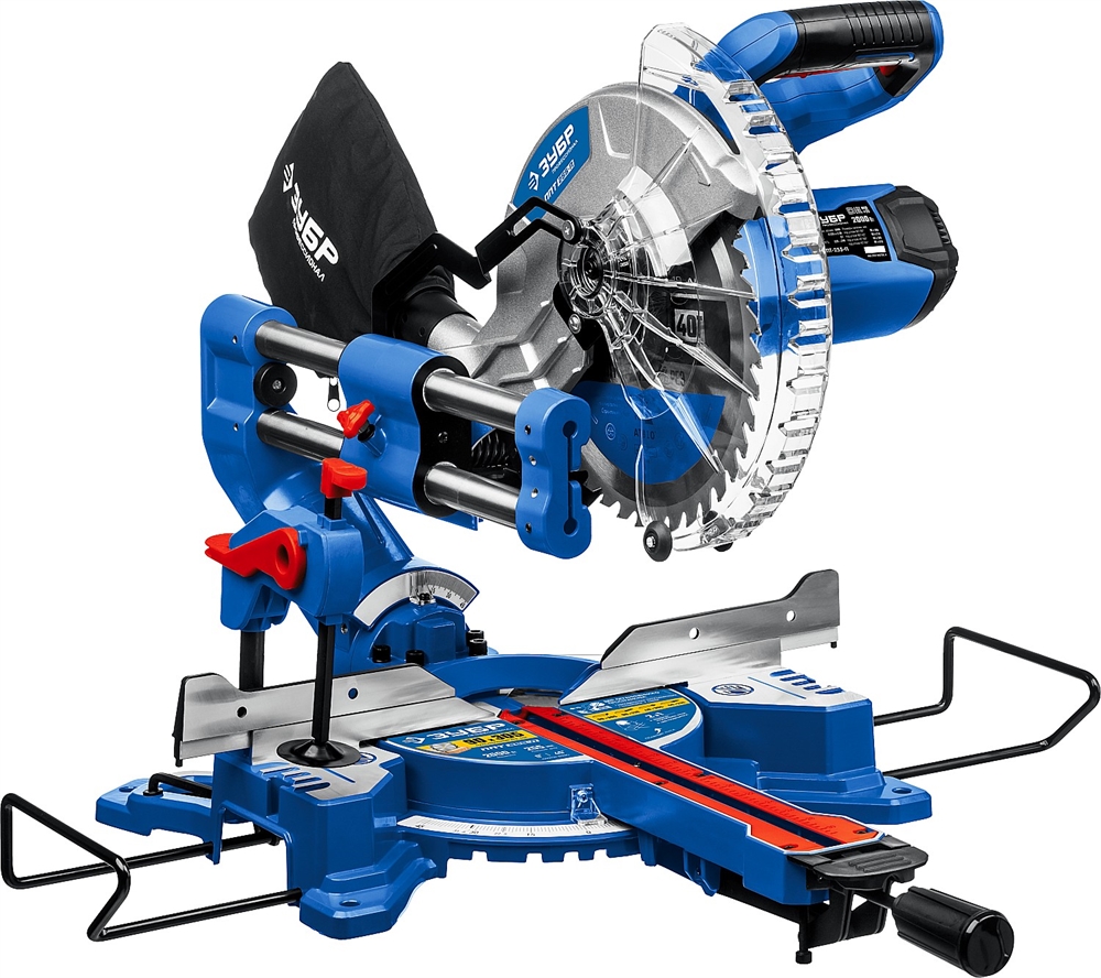 Торцовочная пила с протяжкой ЗУБР Профессионал d 255 ППТ-255-П ППТ-255-П