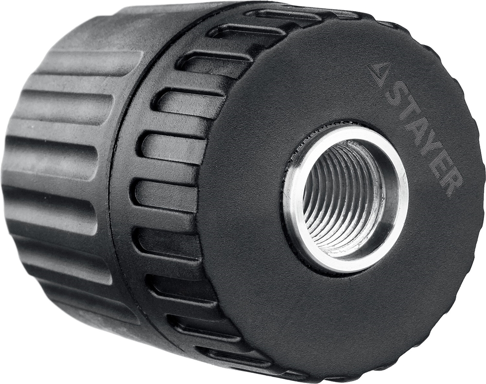 STAYER  10 мм, 1/2″, быстрозажимной патрон для дрели (29052-10-1/2) 29052-10-1/2