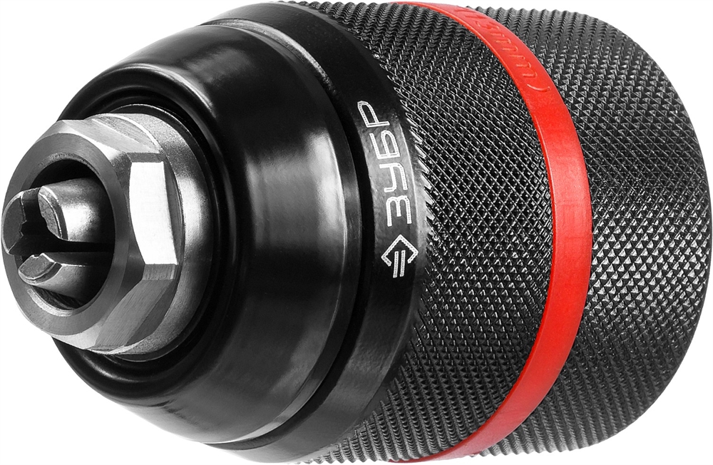 ЗУБР  13 мм, 1/2″, ударный быстрозажимной патрон с фиксатором для дрели, Профессионал (29072-13-1/2) 29072-13-1/2_z02