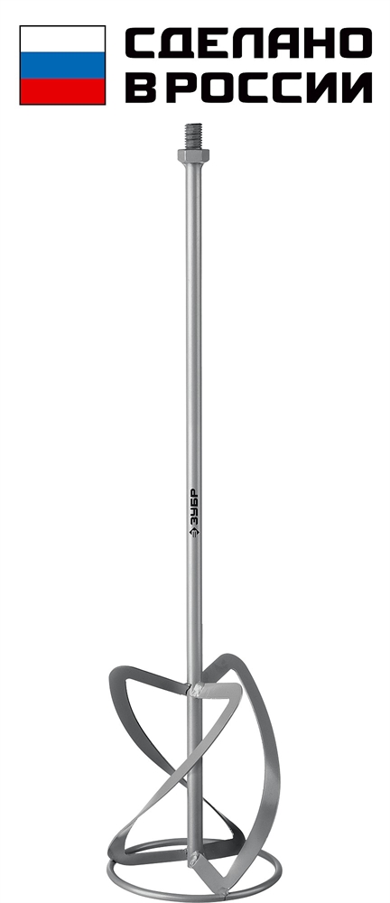 ЗУБР  М14, d140 мм, насадка-миксер для тяжелых растворов ″снизу-вверх″ (МНТ-140) МНТ-140