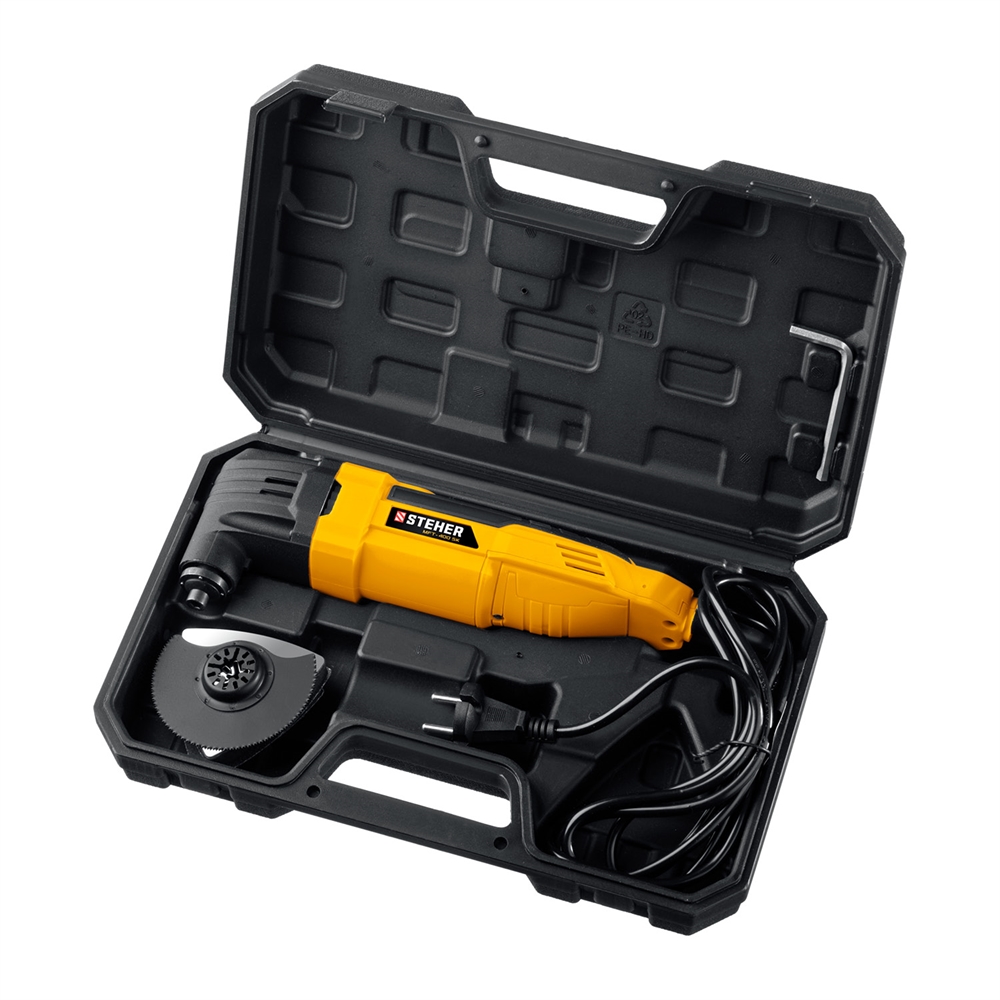 STEHER OIS, 400 В, реноватор, кейс, набор насадок (MFT-400 SK) MFT-400 SK