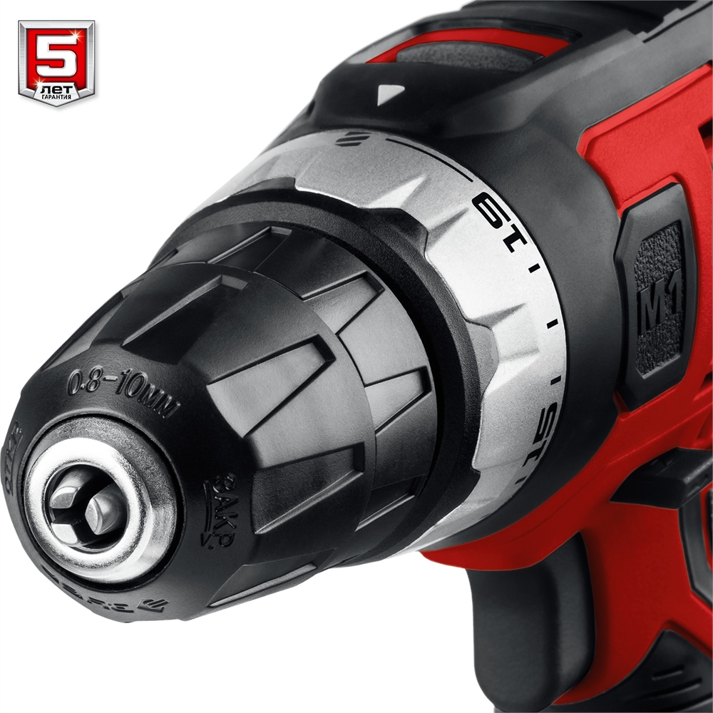 ЗУБР  400 Вт, 40 Н·м, сетевая дрель-шуруповерт (ДШ-М1-400-2) ДШ-М1-400-2