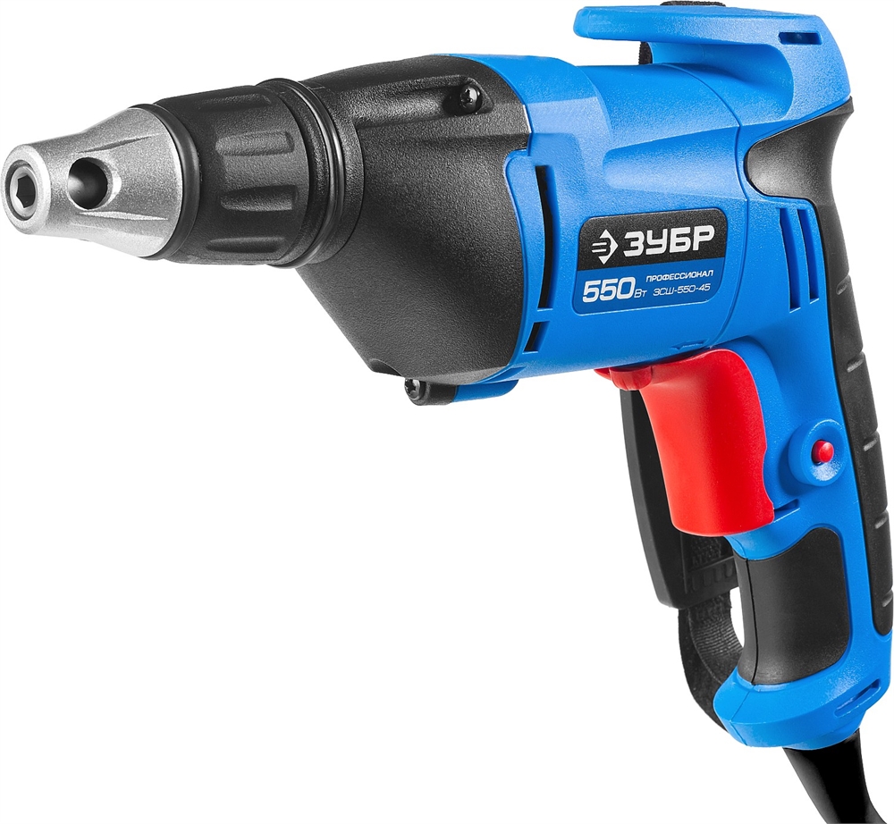 ЗУБР  УНИВЕРСАЛ, 550 Вт, 10 Н·м, сетевой шуруповерт (ЗСШ-550-45) ЗСШ-550-45