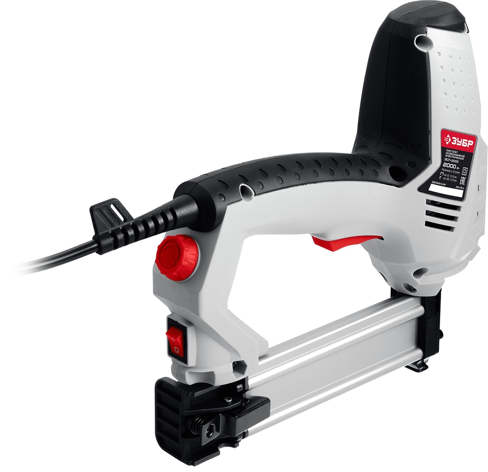 ЗУБР  15-25 мм скоба, 15-30 мм гвоздь, 2000 Вт, электрический степлер (ЗСП-2000) ЗСП-2000