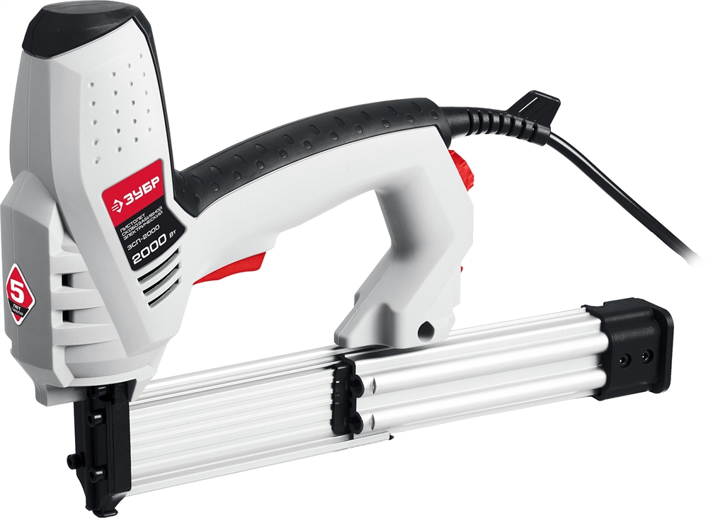 ЗУБР  15-25 мм скоба, 15-30 мм гвоздь, 2000 Вт, электрический степлер (ЗСП-2000) ЗСП-2000